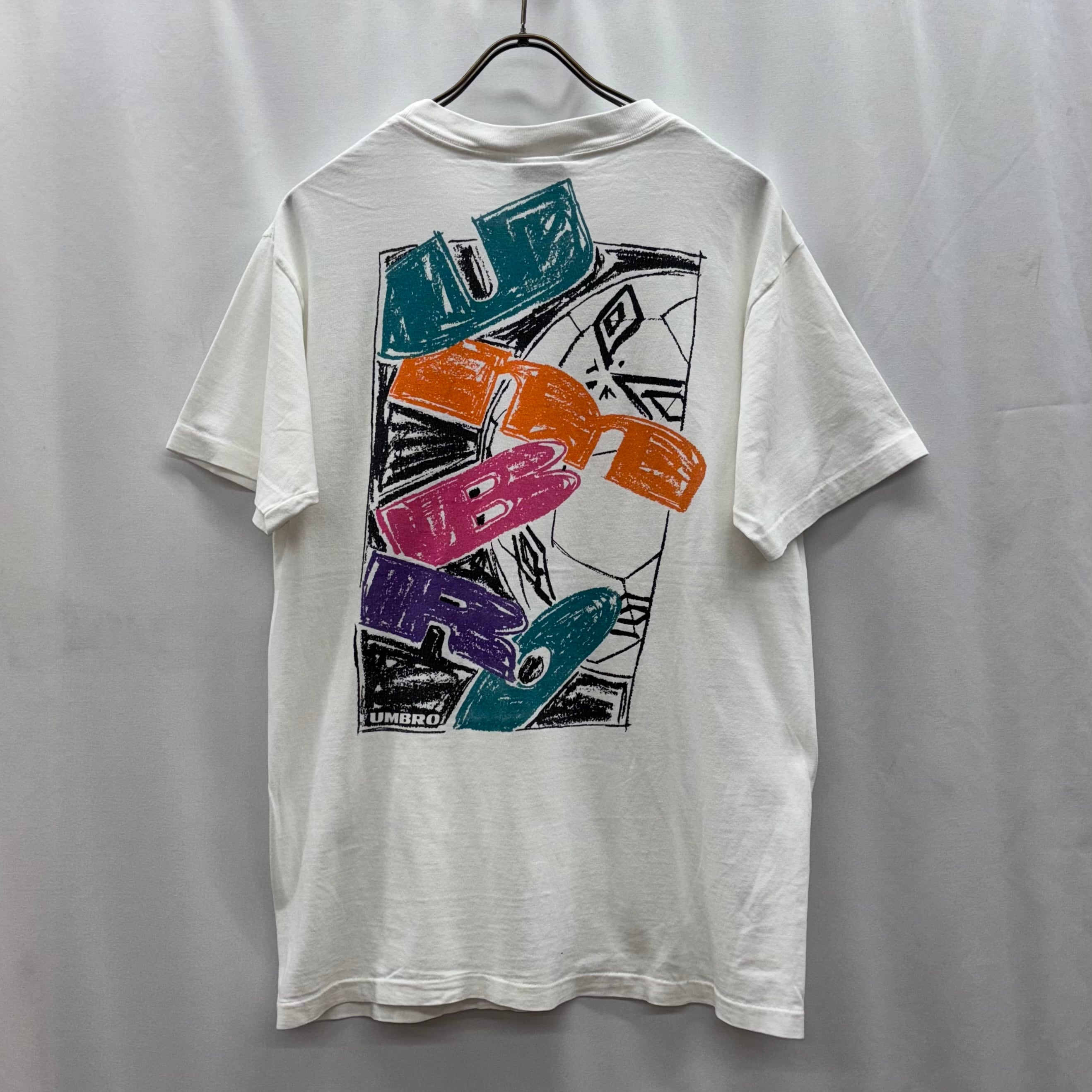 UMBRO】90s UMBRO TEE アンブロ USA製 Tシャツ シングルステッチ M