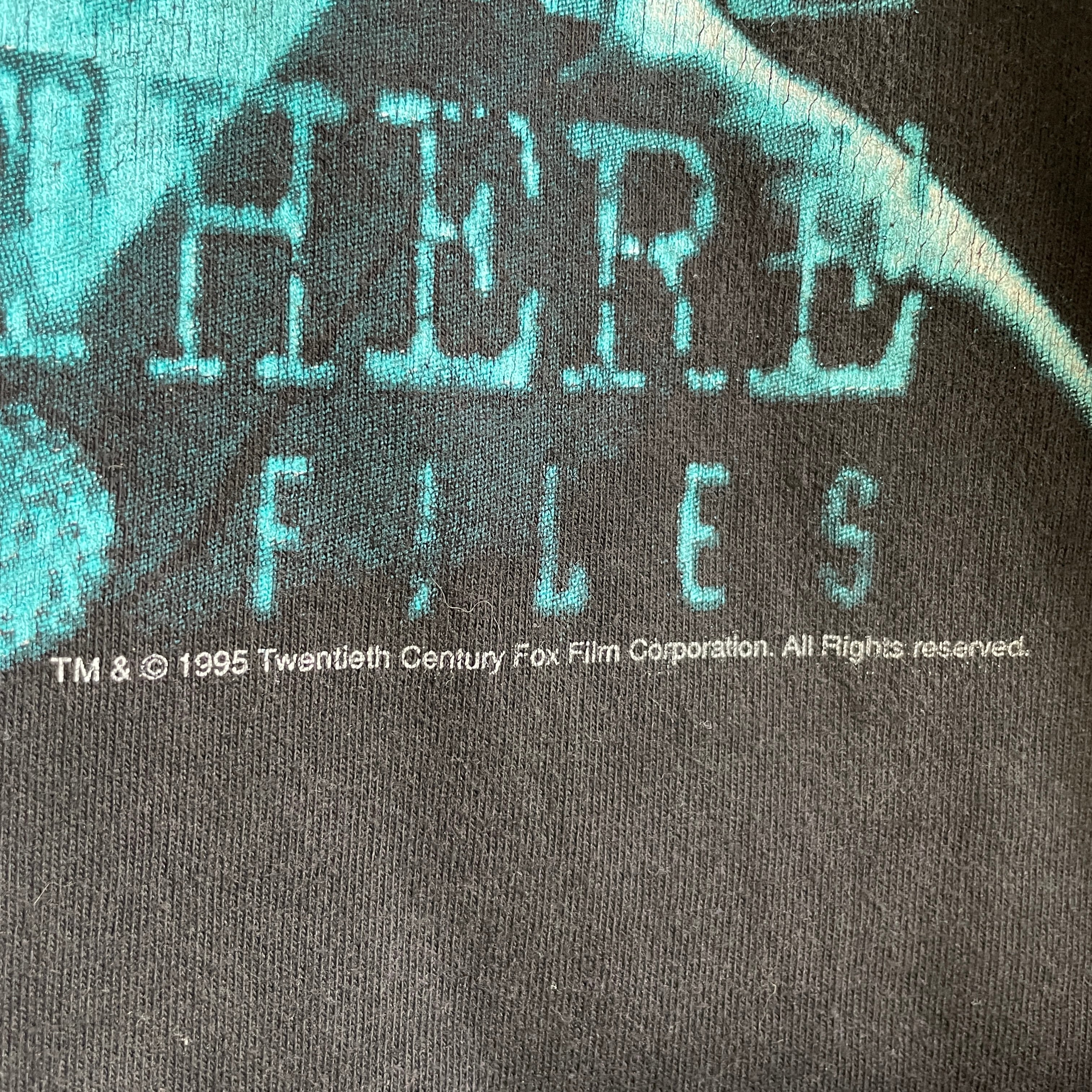 【1539】映画 ムービーT Xファイル ヴィンテージ Tシャツ 90s 映画 X-Files アメリカ古着 90年代 エックスファイル |  ビンテージ雑貨 家と外で powered by BASE
