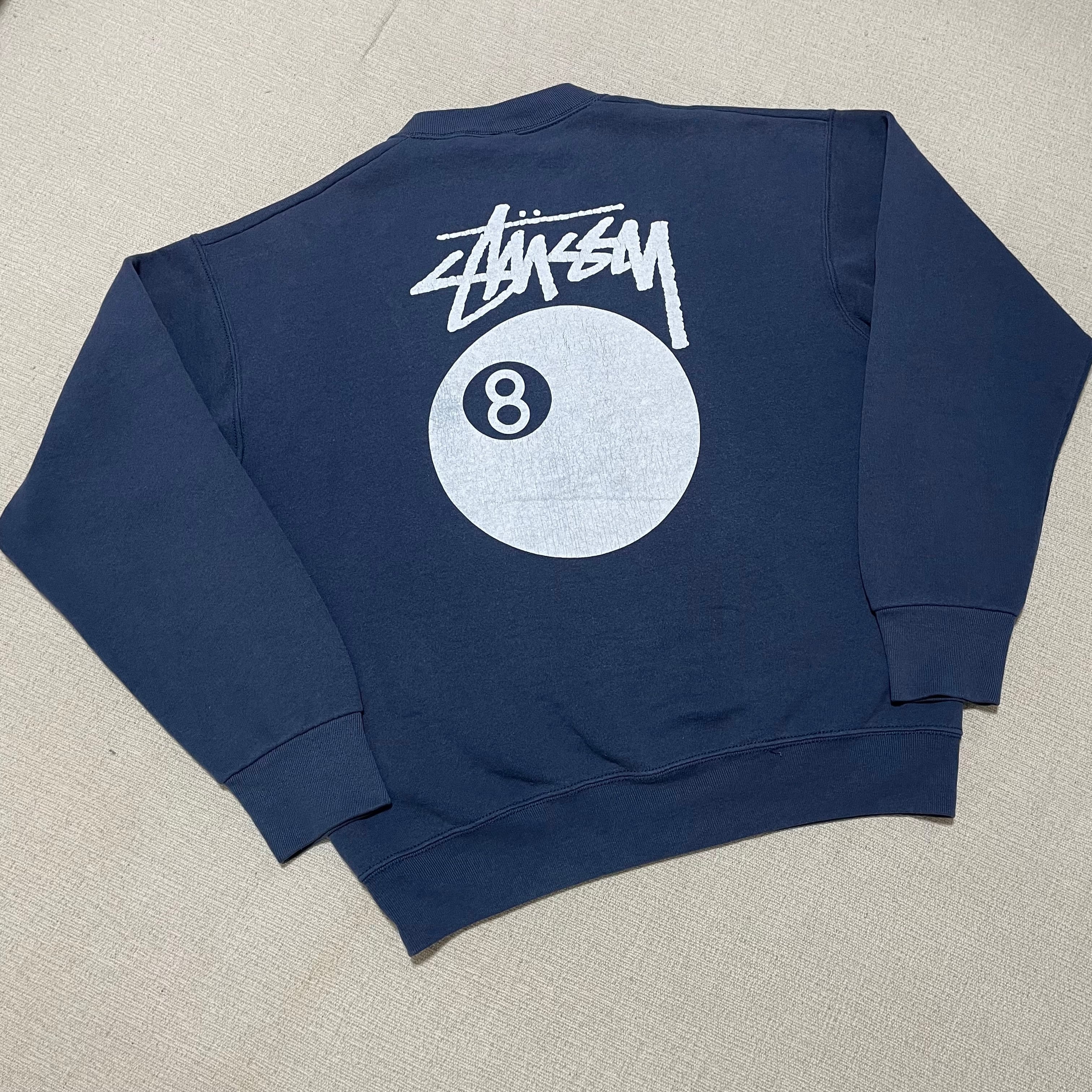 80s-90s OLD STUSSY M トレナ 90年代 オールド ステューシー 古着 白