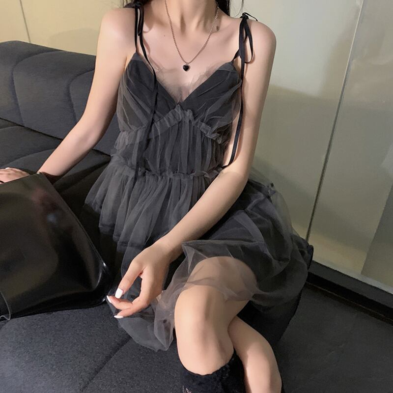 スタイルブラックドレス サマースカート 夏物 スーパーモール5655513834