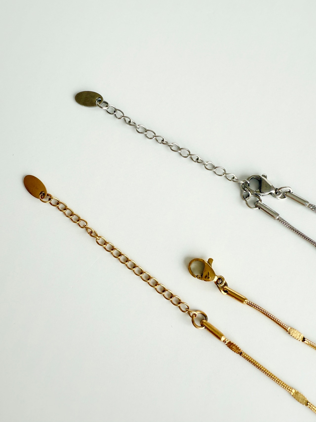 Cut Snake Chain Necklace