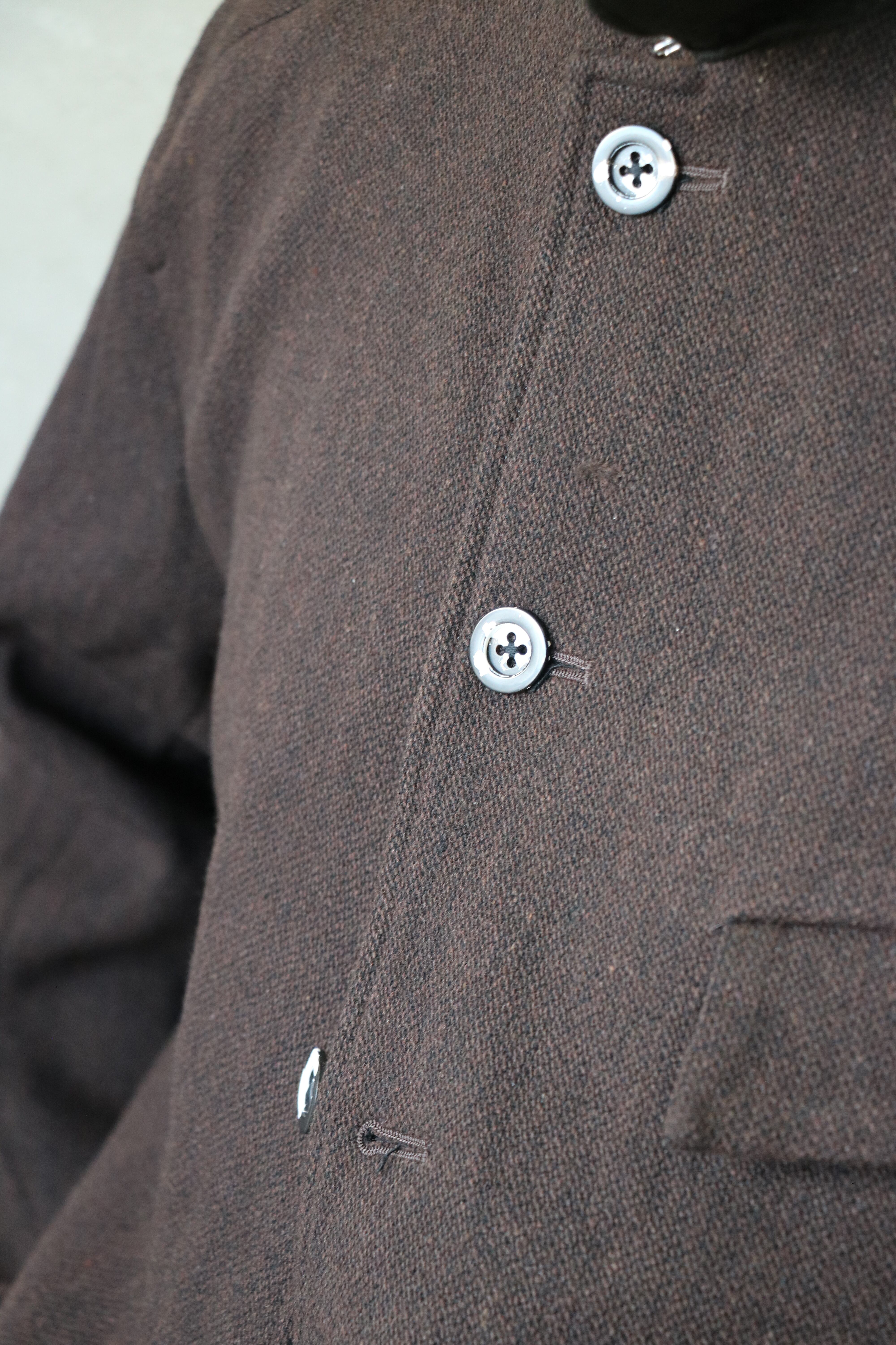 Restock】Ancellm / TWEED CRASH JACKET / ANC-JK37 / アンセルム 