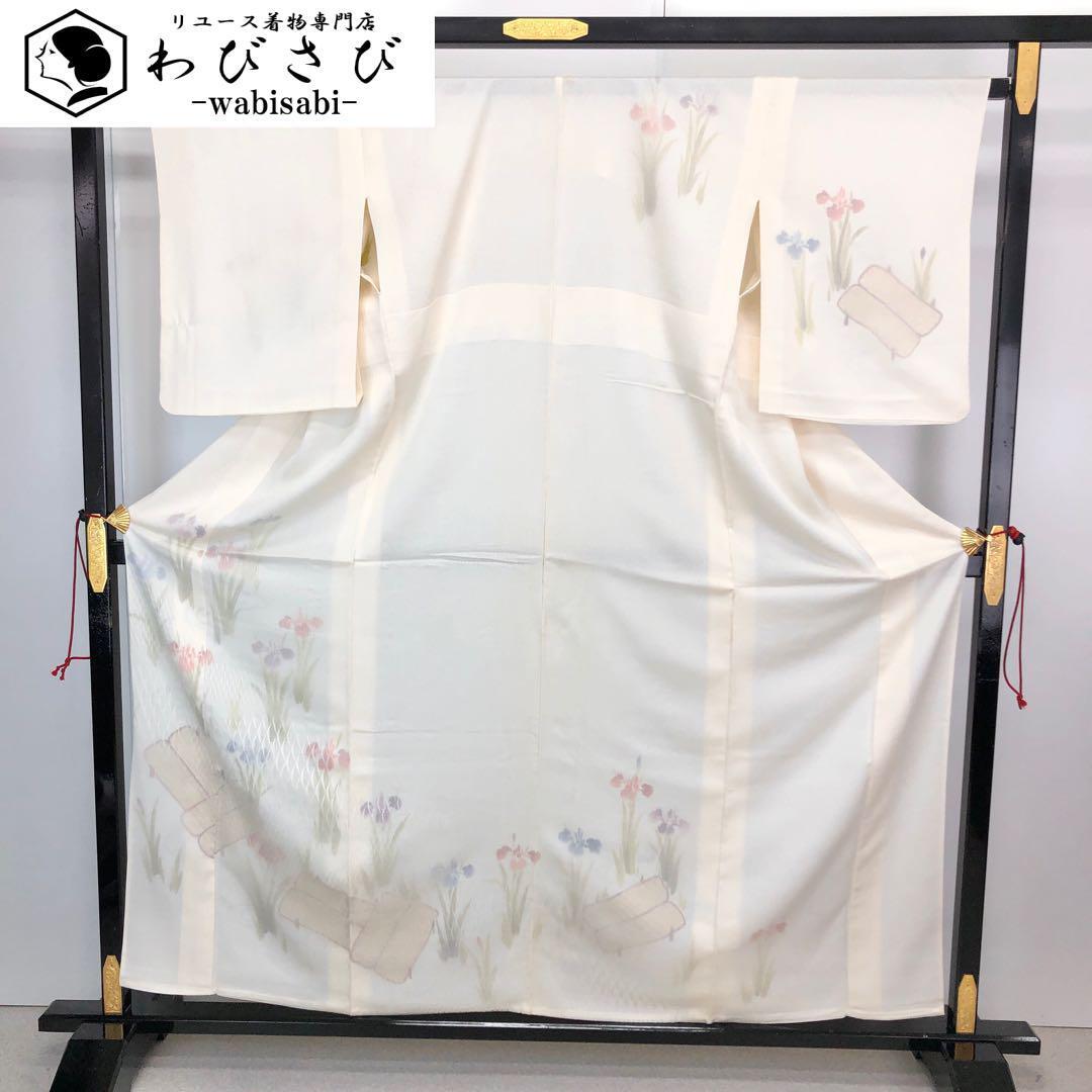 新品 縦絽 五泉 お仕立て上がり品 夏着物“わびさびを感じて”なごや帯 5982 新品 縦絽 五泉 お仕立て上がり品 夏着物“わびさびを感じて”なごや帯