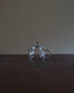 ガラス製茶壺