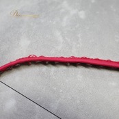 ベリーダンス オリエンタル 衣装 トップス ベルト セット ピンク系 ラインストーン スパンコール フリンジ キラキラ ダンス衣装 イベント ステージ 華やか 鮮やか かわいい 練習 レッスン シルバー系