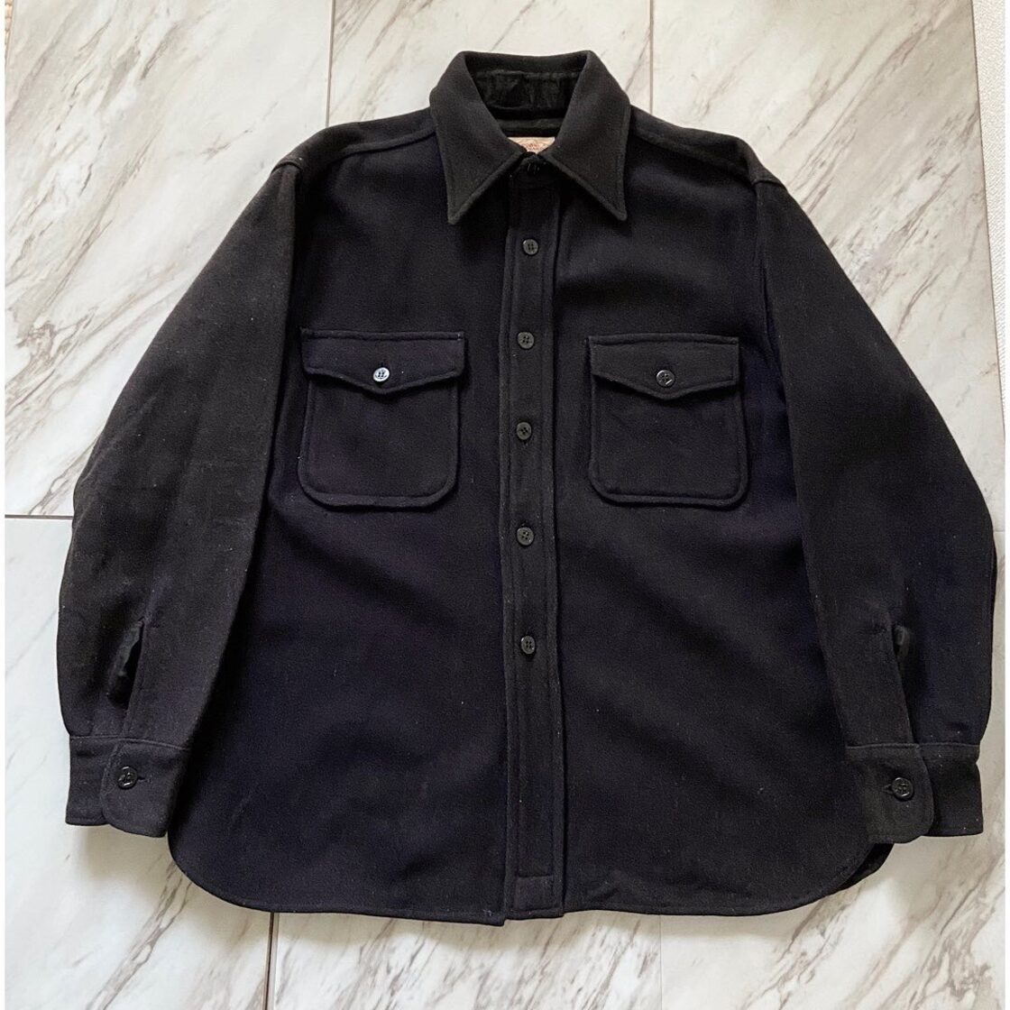 vintage 40s 〜 50s ROOMY RICHARD melton wool cpo jacket 