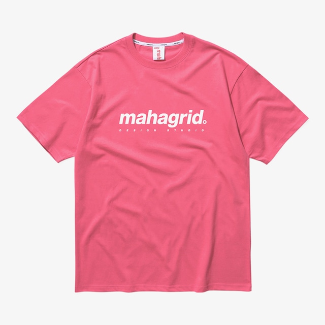 [MAHAGRID] BASIC LOGO TEE PINK 正規品 韓国 ブランド 半袖 T-シャツ