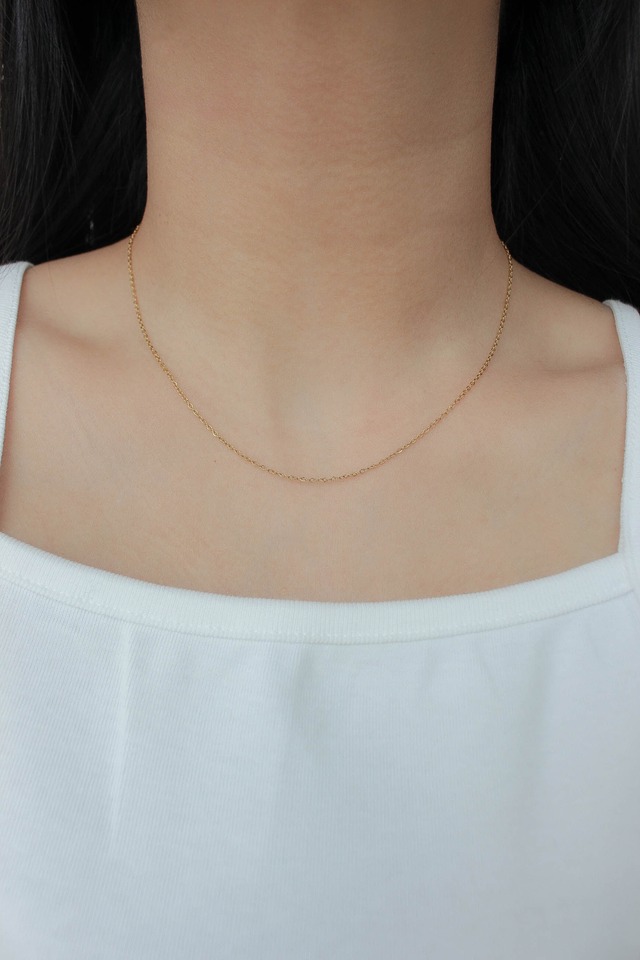 Sheer Chain Necklace