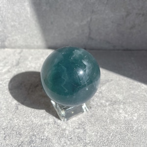 グリーンフローライト スフィア（丸玉）11◇Green Fluorite sphere◇ 天然石・パワーストーン