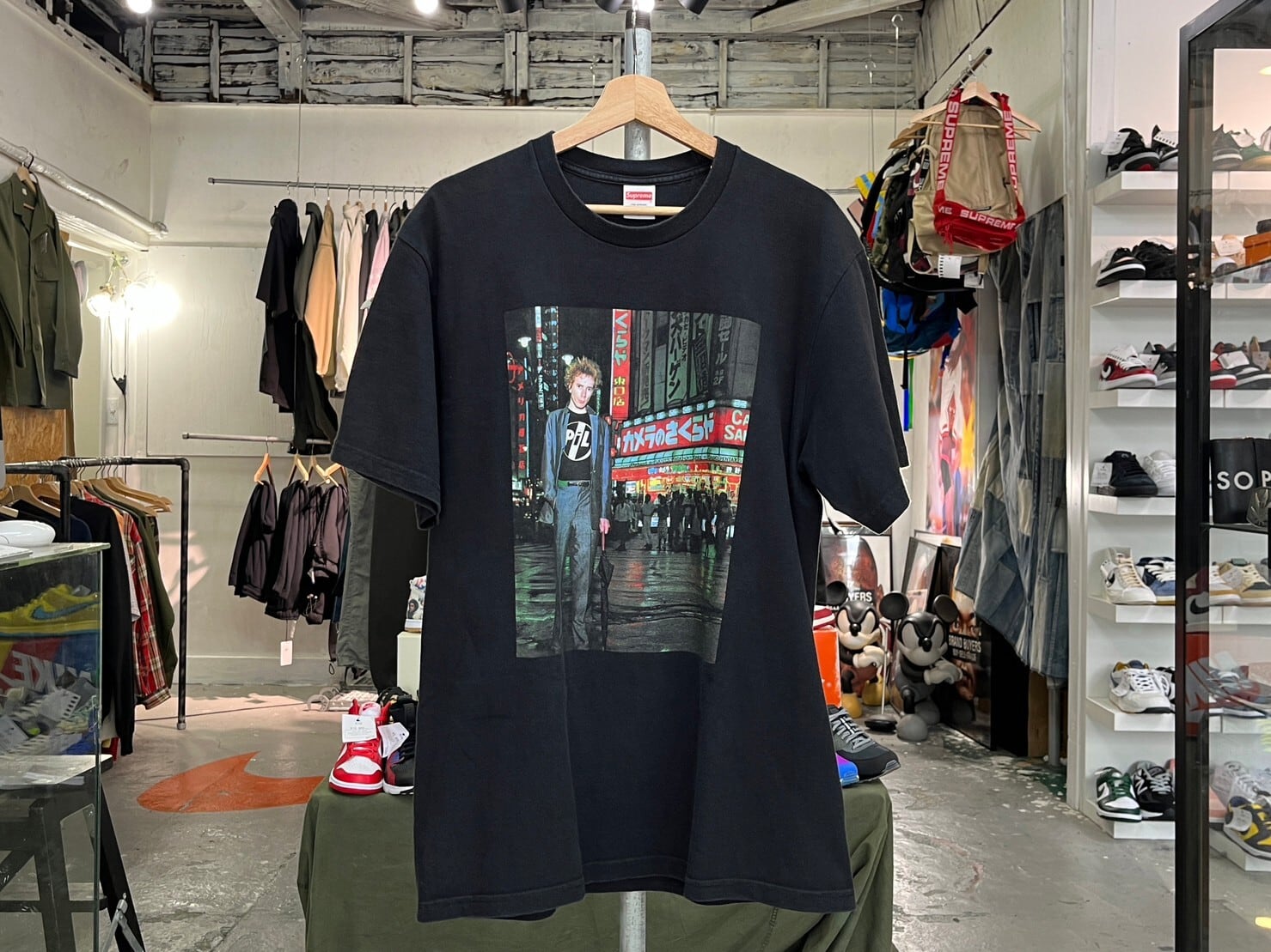 supreme PIL live tokyo tee