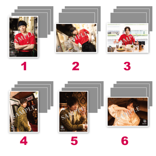 小松昌平の盤・番・絆 直筆サイン入りブロマイド 小松昌平の盤・番・絆! 第21回、第22回 ブロマイド ※ランダム
