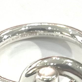 希少サイズ【HERMES】【17号57】2636 エルメス エシャペスターリング