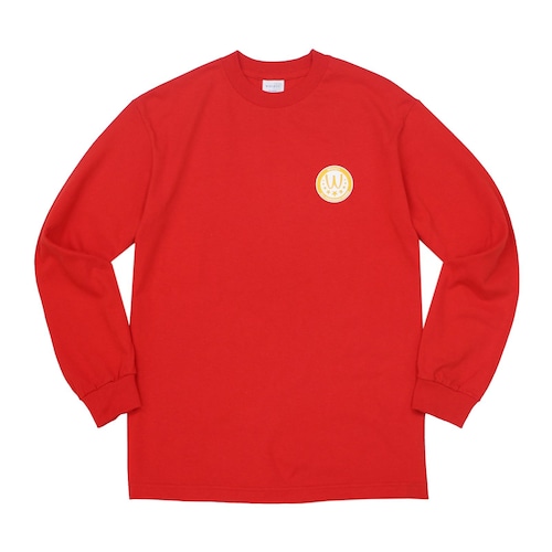 WHIMSY / POISONOUS GAME L/S TEE RED