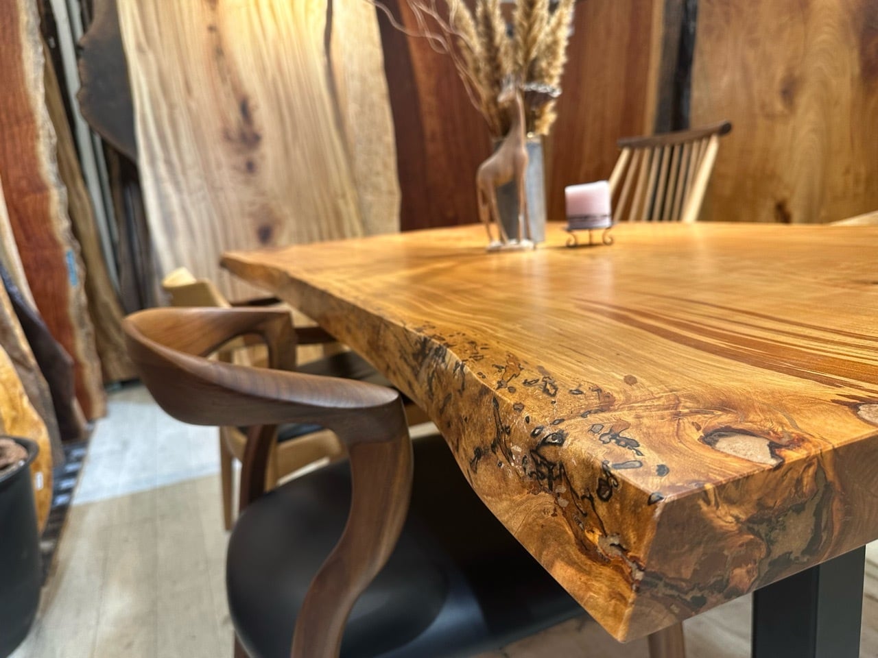 山桜_1800×950-860-870×50_浅草本店_テーブル天板/一枚板 252398 t001