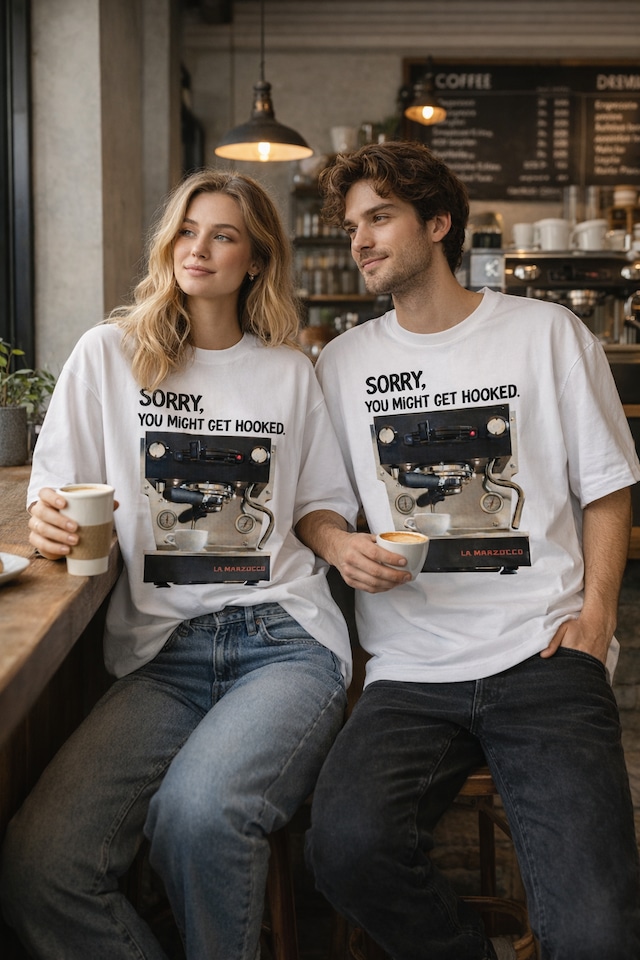 バリスタT-SHIRTS エスプレッソマシン 極厚 ヘビーウェイト