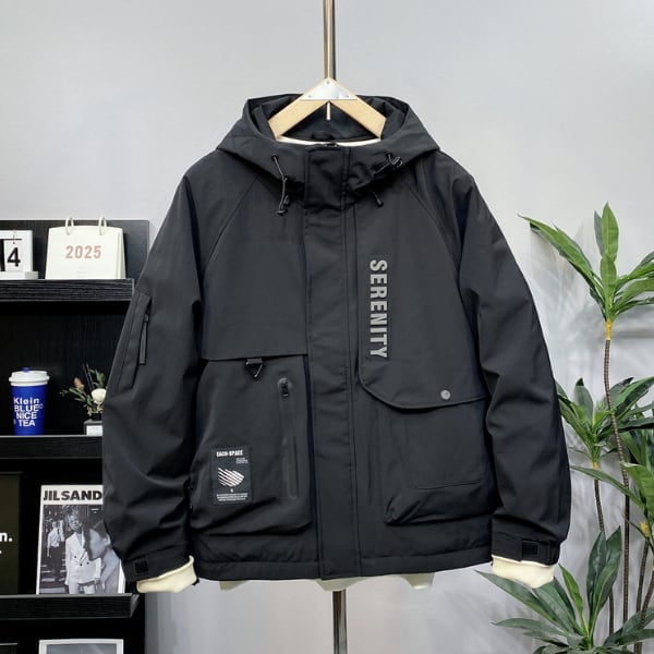 Front pocket design jacket P253