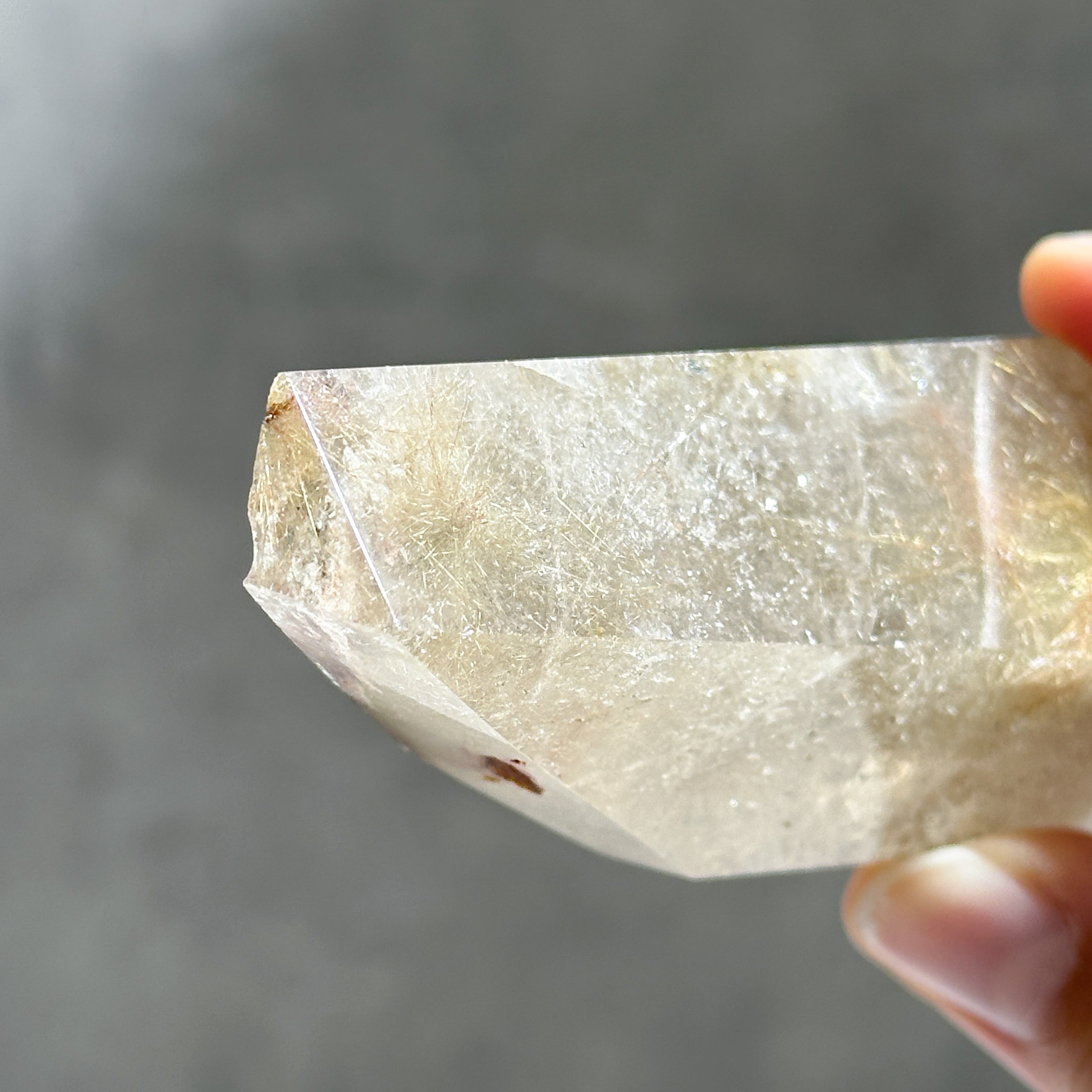 ルチルインクォーツ フリーフォーム41◇ Rutile in Quartz◇天然石