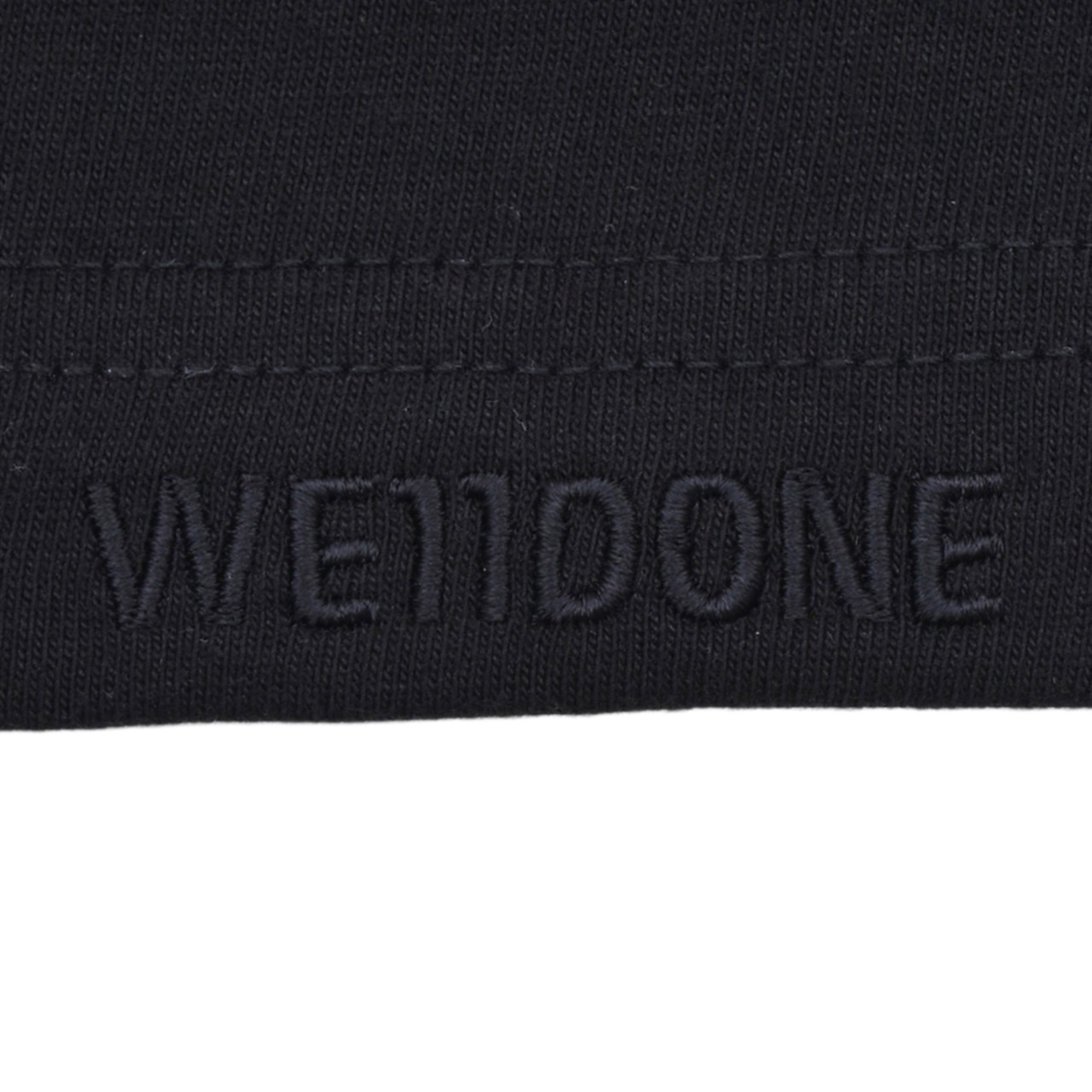 【WE11DONE】BLACK RHINESTONE T-SHIRT - 7