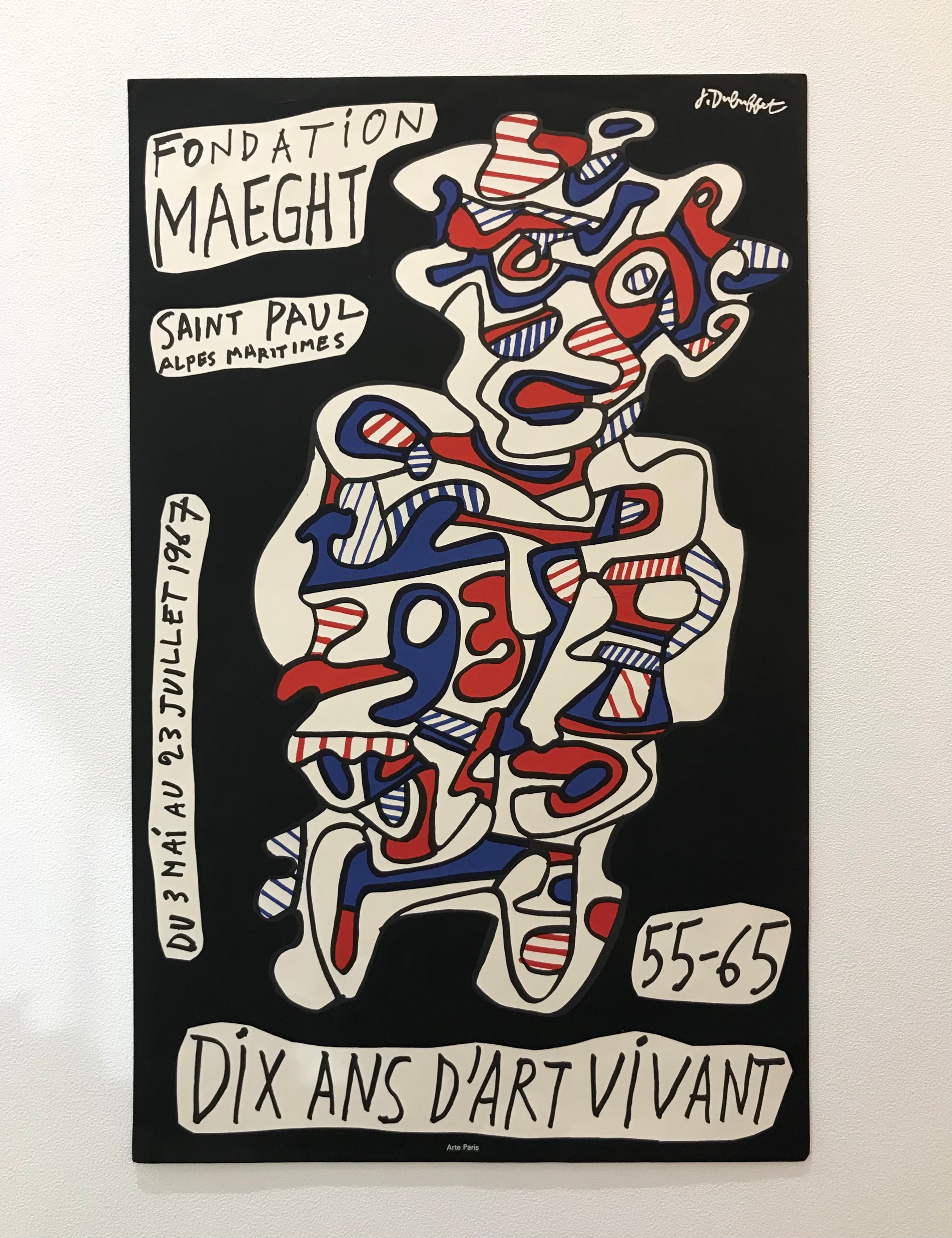 オリジナルビンテージポスター/ 展覧会ポスター 55-65 DIX ANS D'ART