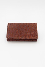 Item No.0307： Card Case / American Bison《Brown》