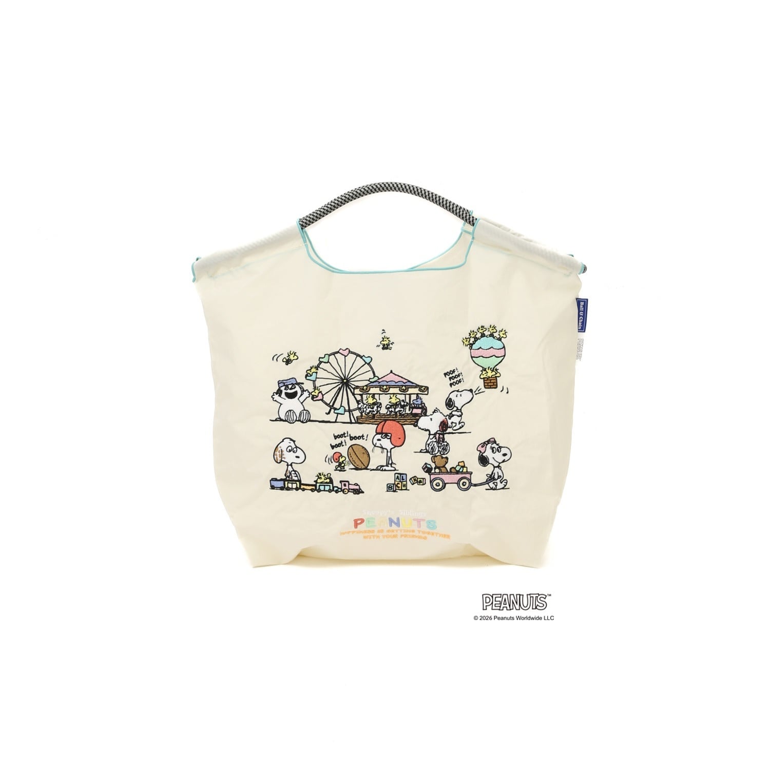 8/10発売】Ball&Chainエコバッグ/スヌーピー シリーズ SNOOPY'S