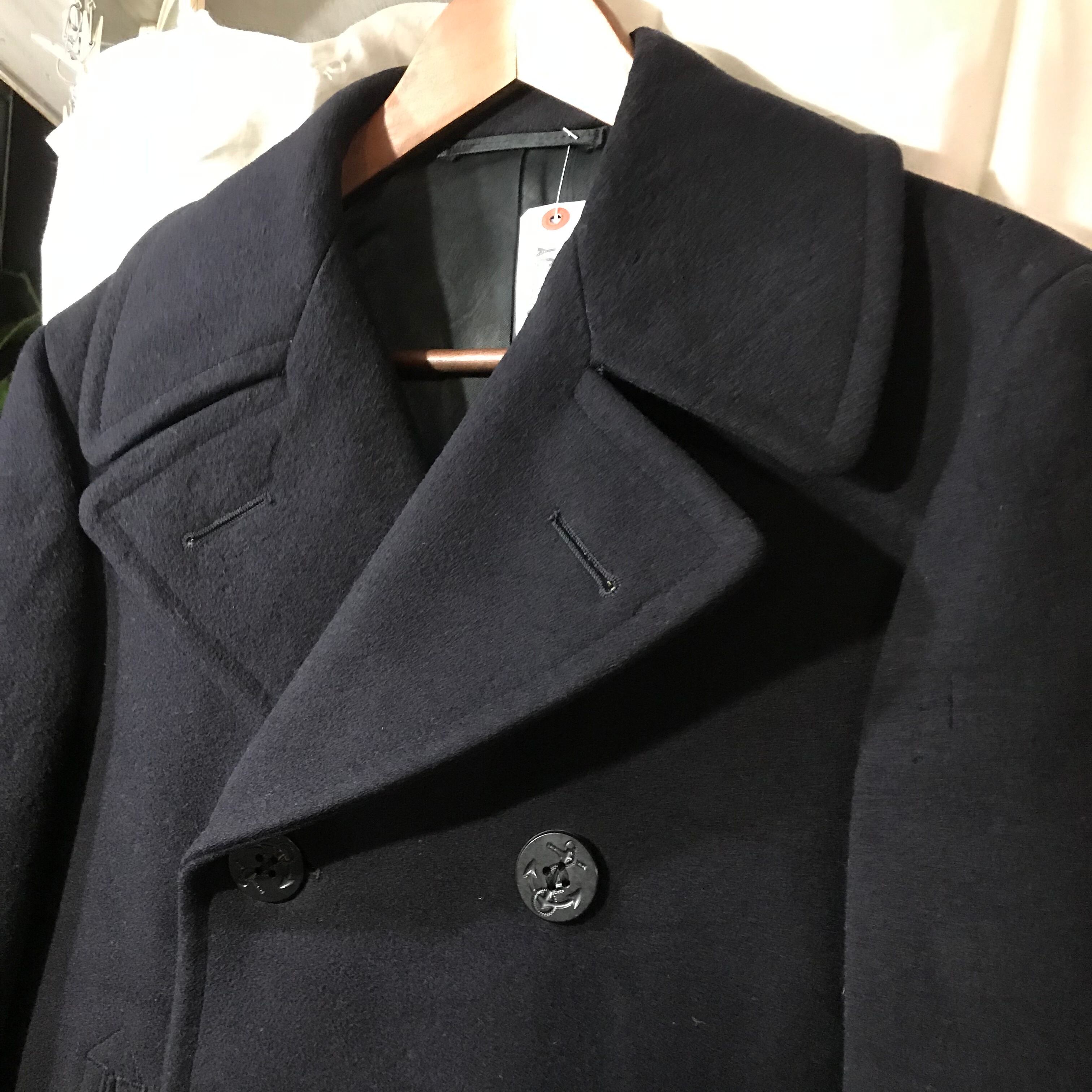 60's vintage U.S.NAVY Pea coat 米海軍 ピーコート メンズ34R | used
