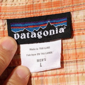 極美品 L 05年 Puckerware Shirt Patagonia パッカーウェアシャツ パタゴニア  シアサッカー