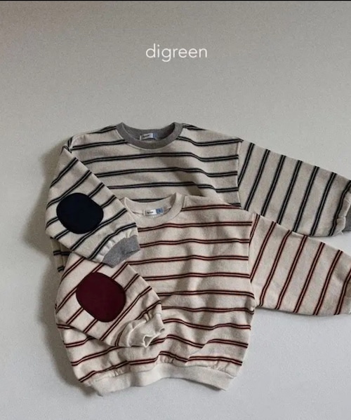 【即納】digreen Patched sweatshirts