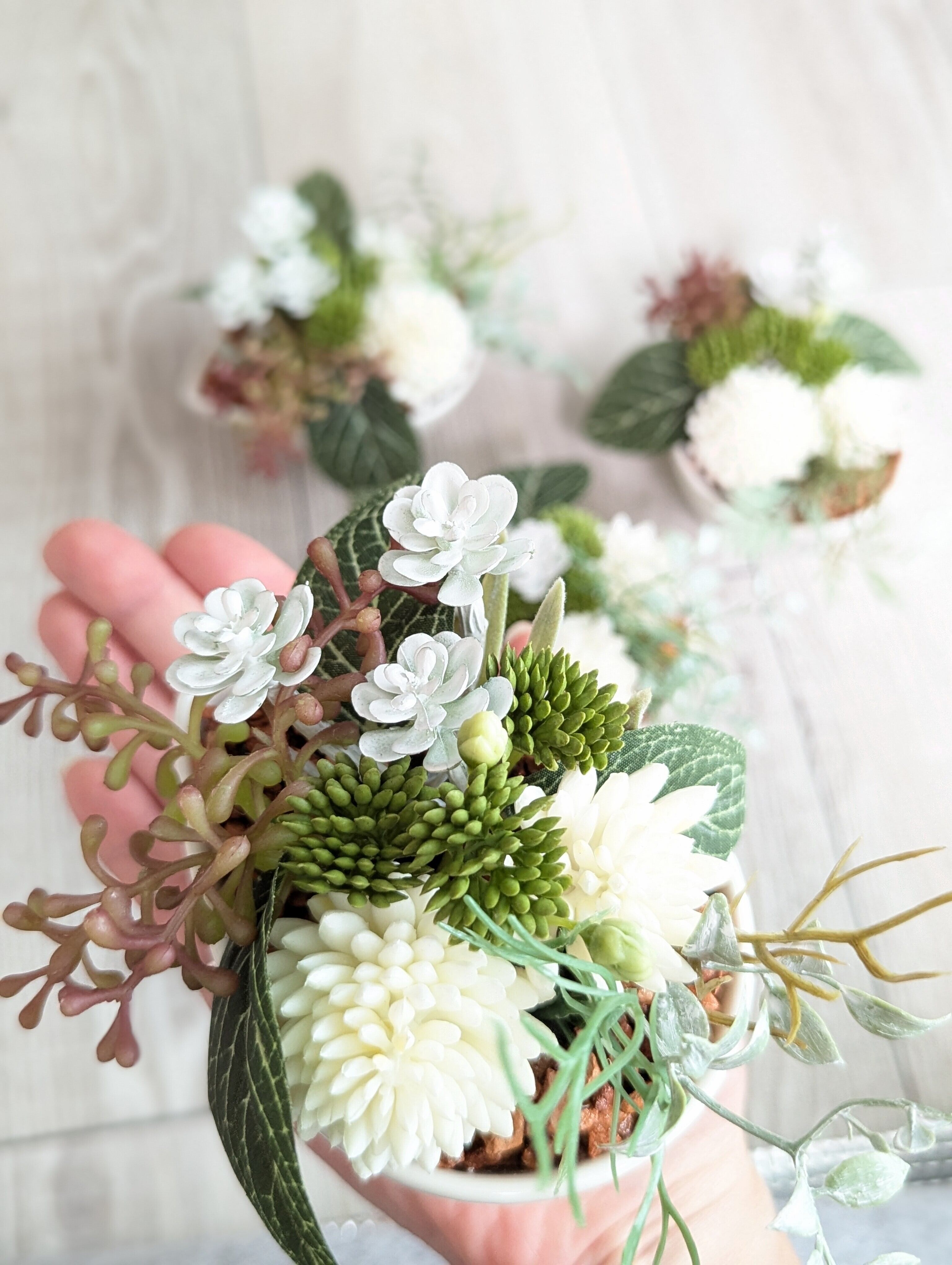 多肉造花装飾 Amazon｜多肉植物 造花 寄せ植え ギフト 多肉フェイクグリーン