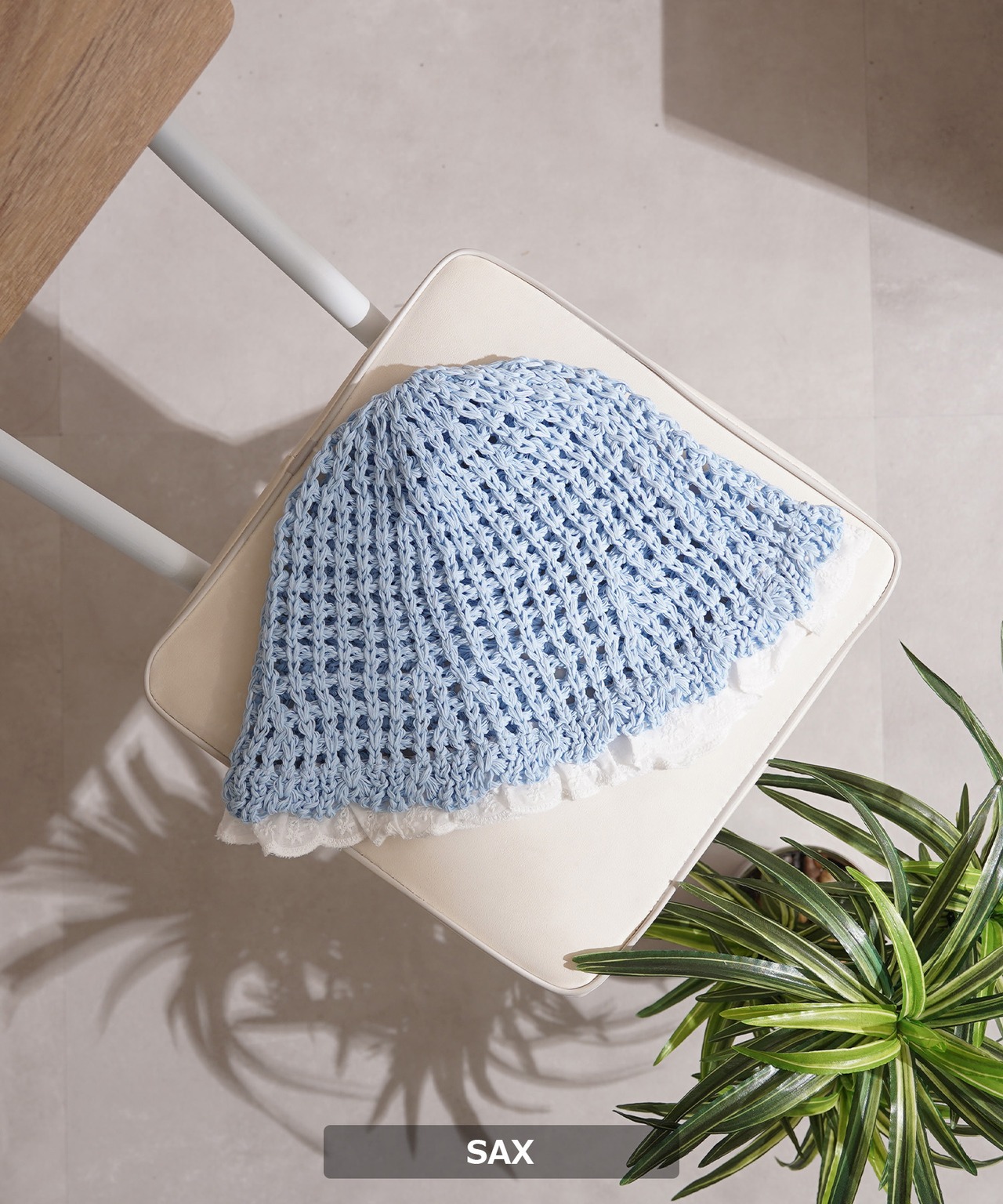 ◆レース クロシェハット◆ch-25129