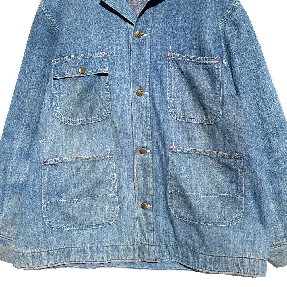 Sears] Vintage Denim Coverall Jacket 