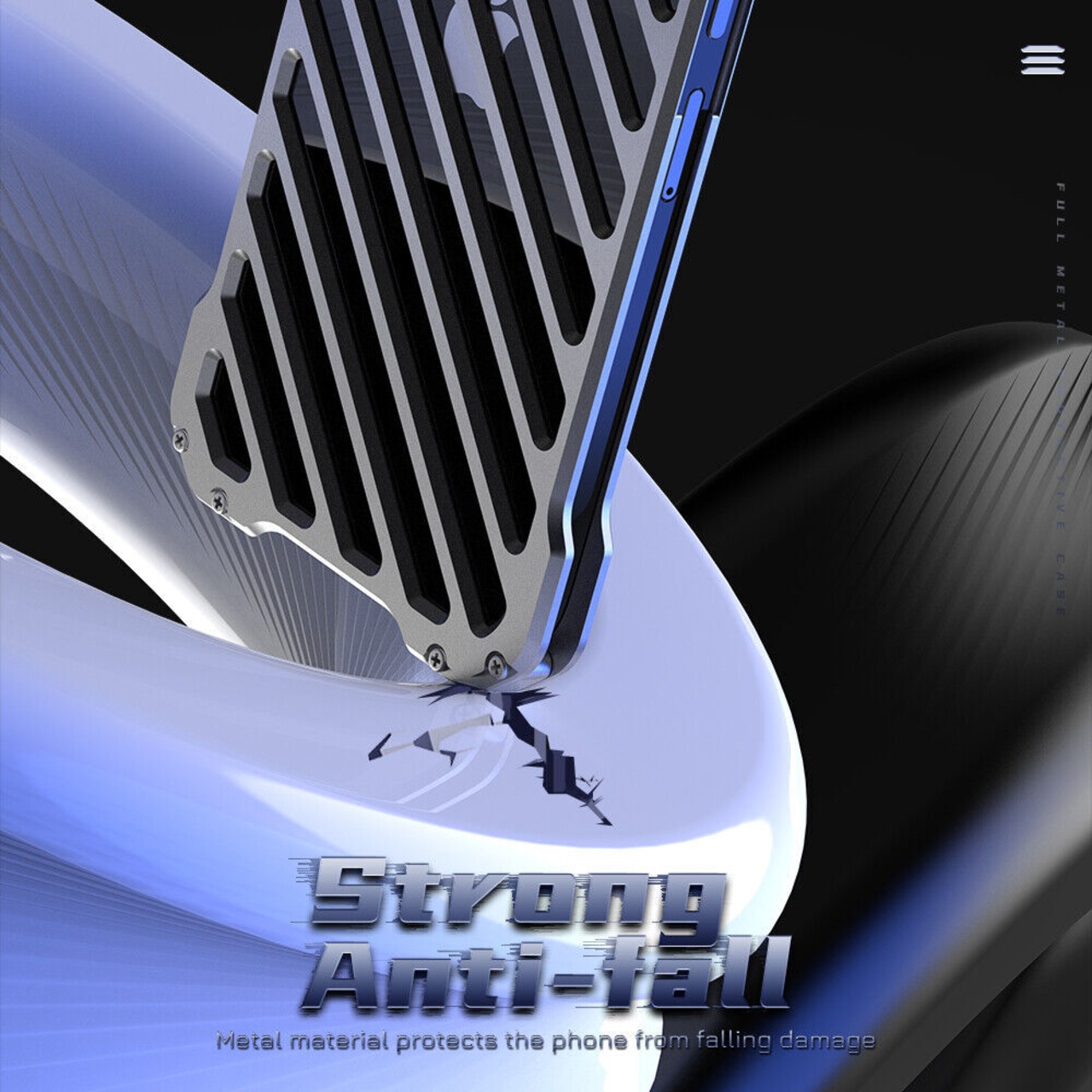 〔For iPhone〕Aluminum Armor Phone Case / アルミニウム アーマー フォンケース