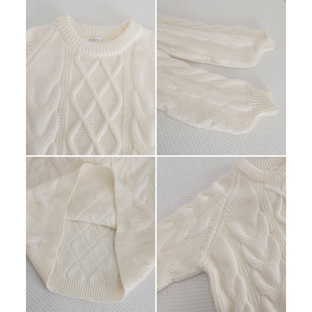 ケーブルニット セーター レディース 秋冬 トップス 韓国 おしゃれ きれいめ 大人 かわいい 暖かい ゆったり カジュアル 大人可愛い 大人女子