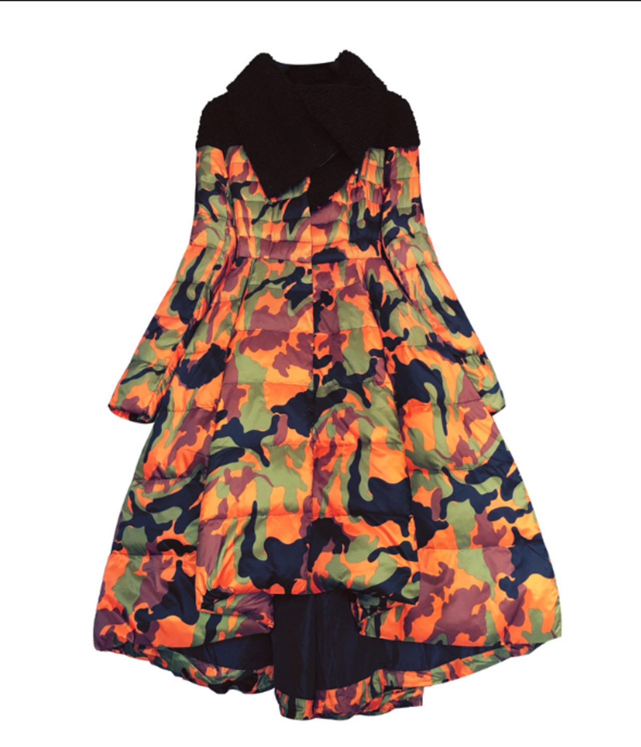 エセリアル・ソーサリー　異素材mixダウンコート　M25106