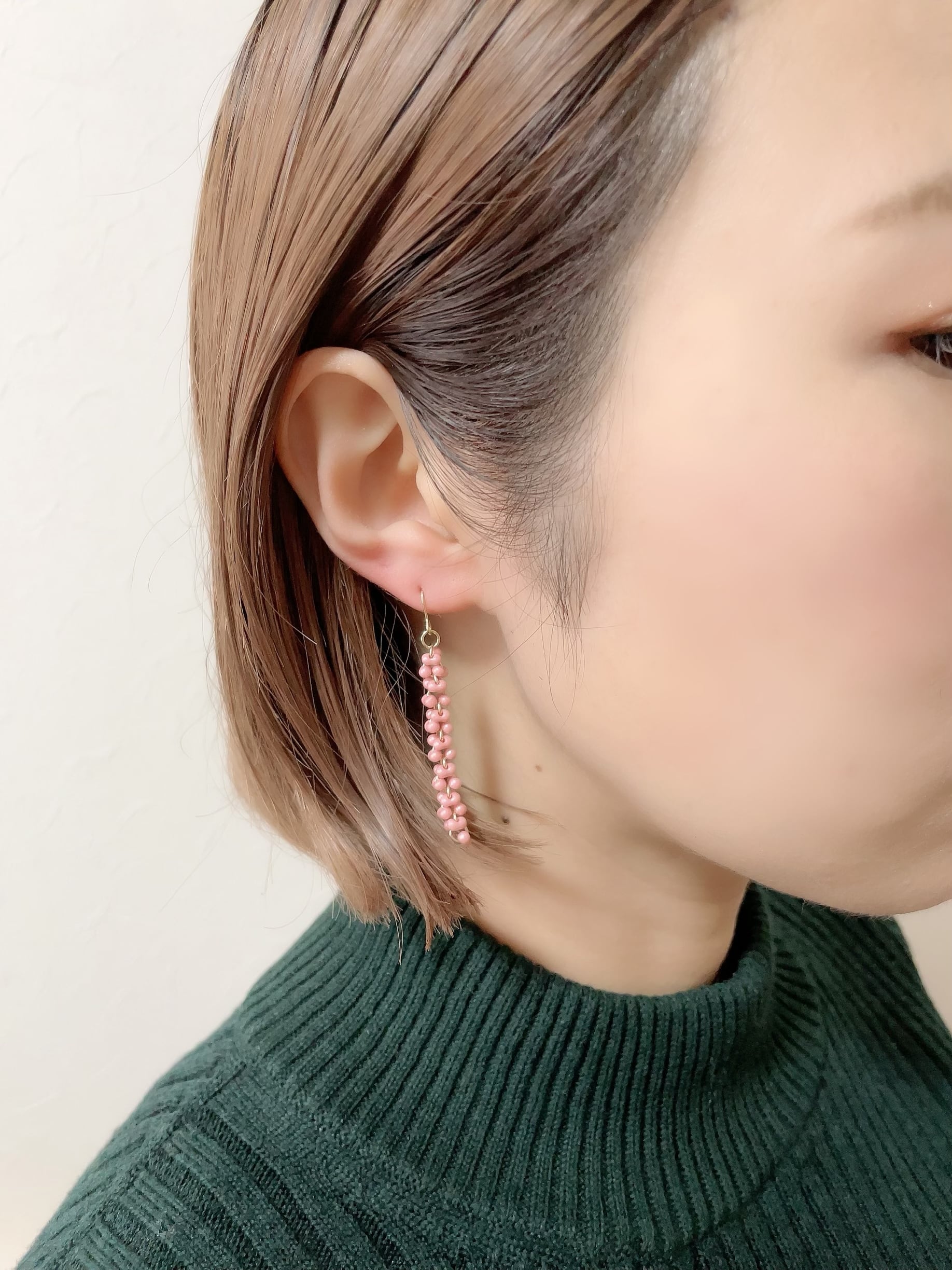 ファルファーレビーズピアス | toitoitoiacc