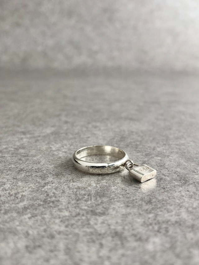 Tiffany & Co. ティファニー 指輪 13号 シルバー ナロー 925 リング カデナ vintage ヴィンテージ オールド gf85wk