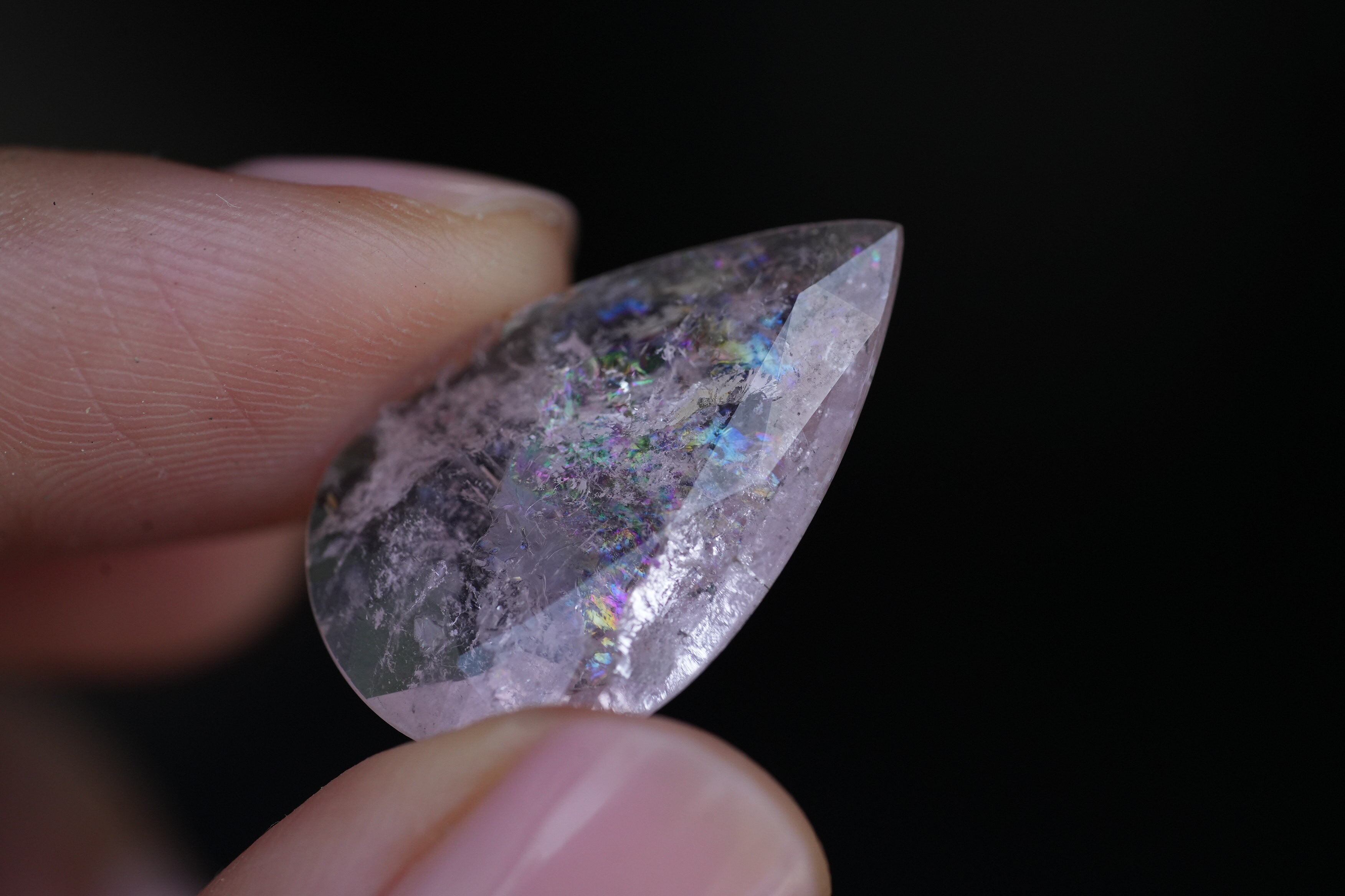 虹インクルージョン☆7.0ct☆ピンクトルマリン s1333 | Funky 虹インクルージョン☆7.0ct☆ピンクトルマリン s1333 | Funky