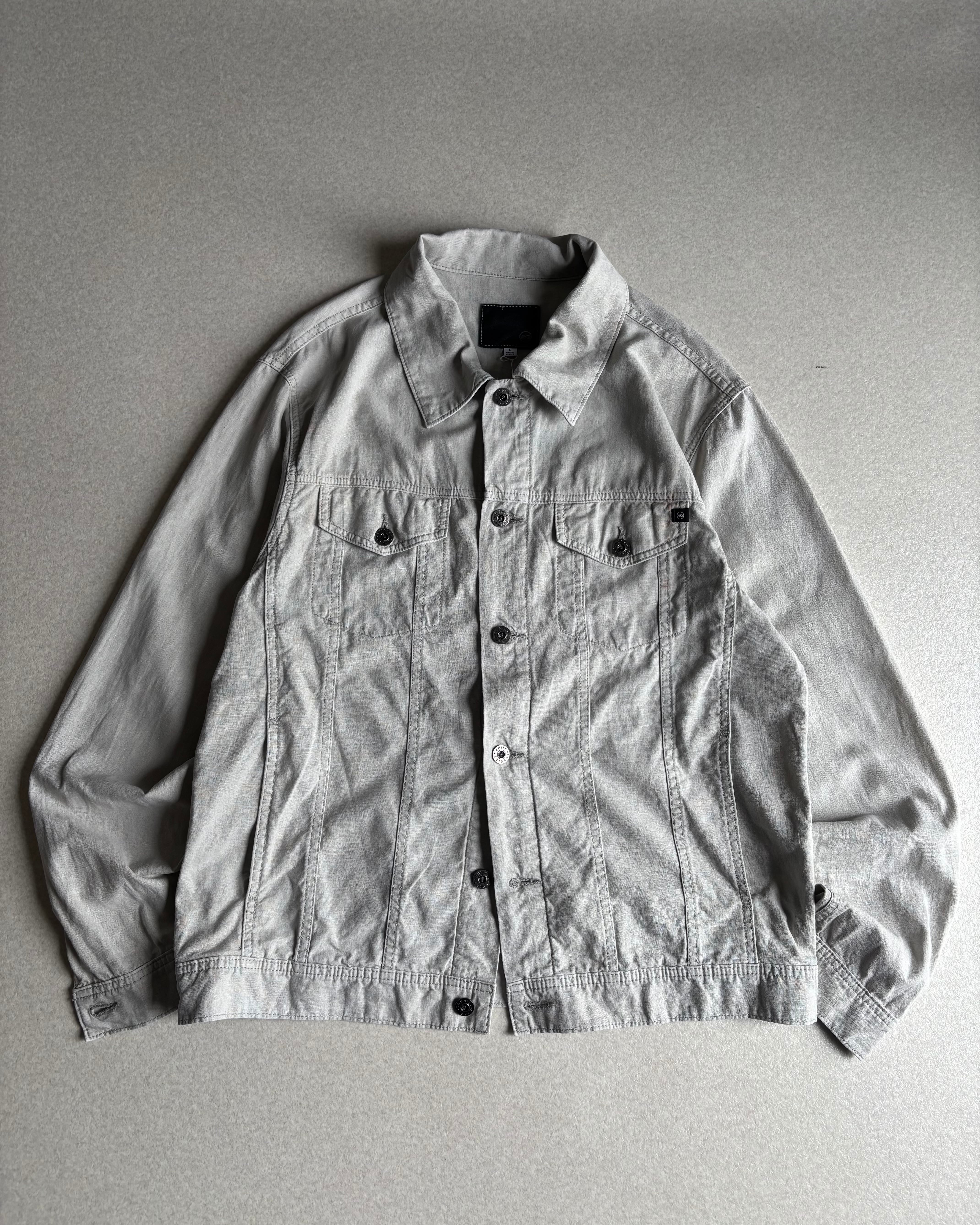 00s linen tracker jacket / リネン トラッカージャケット | farm