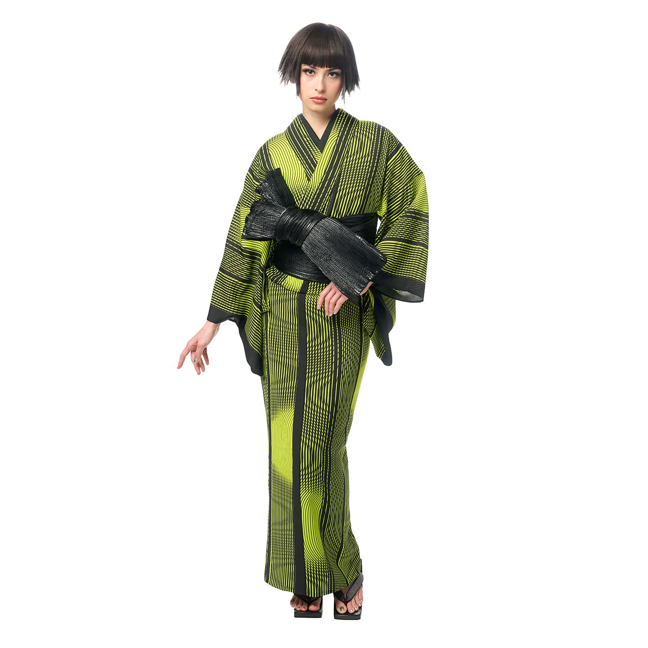 JUNKO KOSHINO 浴衣-干渉縞紋- | JUNKO KOSHINO MARKET