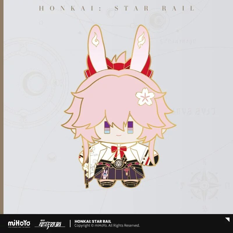 崩壊スターレイル 金属バッジ ちびキャラシリーズ ファイノン