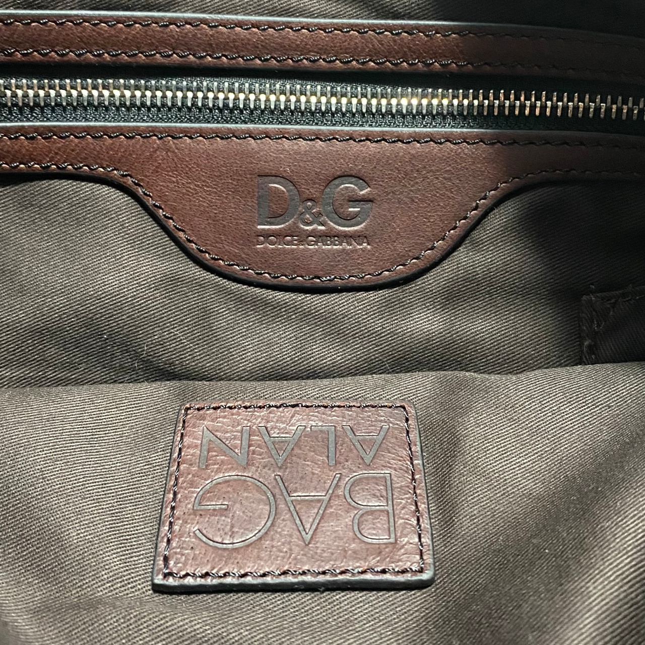 D&G goat leather shoulder bag