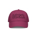 【076】Big Logo Cap Mulberry