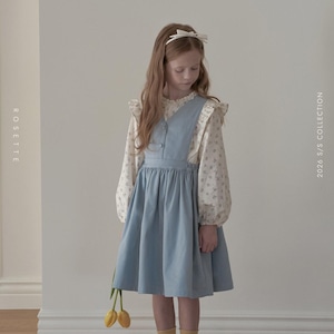 «予約»«rosette» オートジャンパースカート 2colors