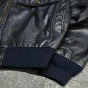 BURMA RUN leather flight jacket