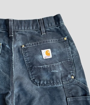 -Carhartt- Vintage 10s 32×30 Double knee pants made in USA