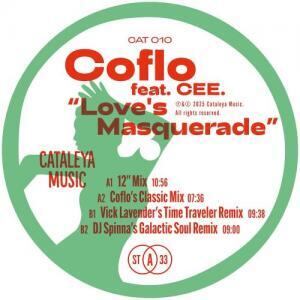 〈残り1点〉【12"】Coflo Feat. Cee - Love's Masquerade (Incl. Vick Lavender & DJ Spinna Remixes)