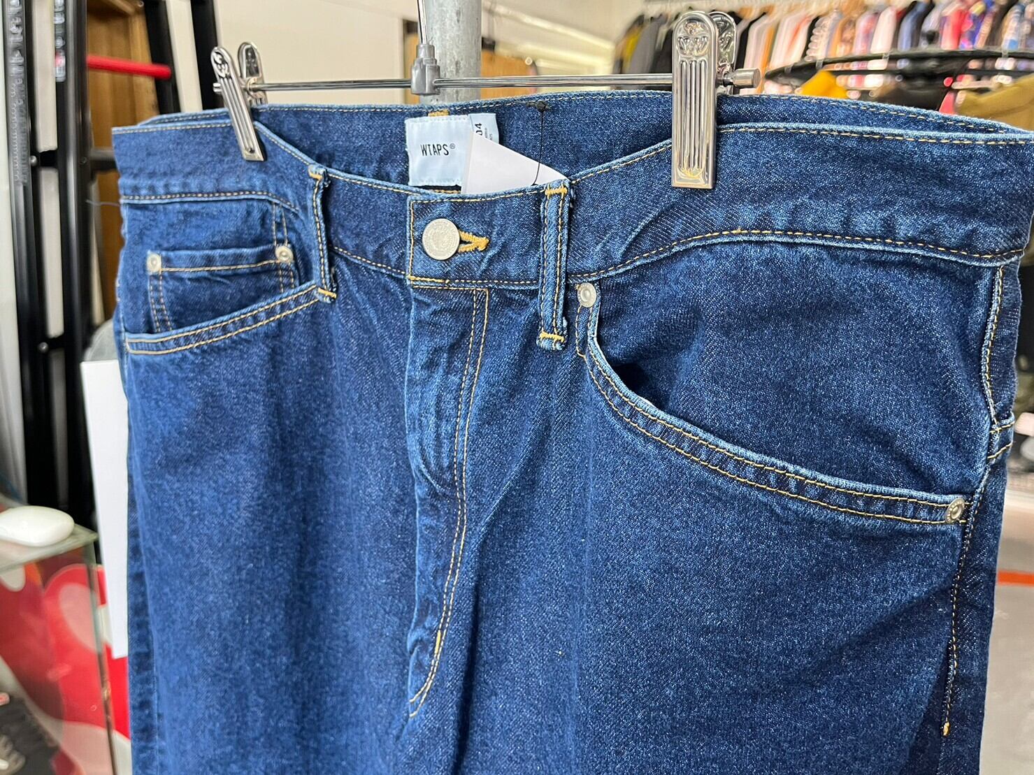 WTAPS 22AW BLUES BAGGY TROUSERS DENIM INDIGO 04 222WVDT-PTM04 