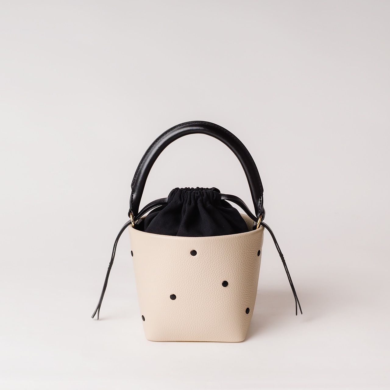 Dots  Basket  -  ECRU
