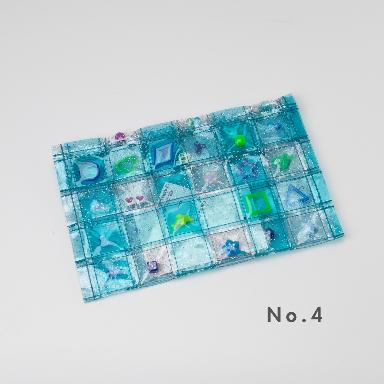 < YURIKO ETO > ポーチ - blue