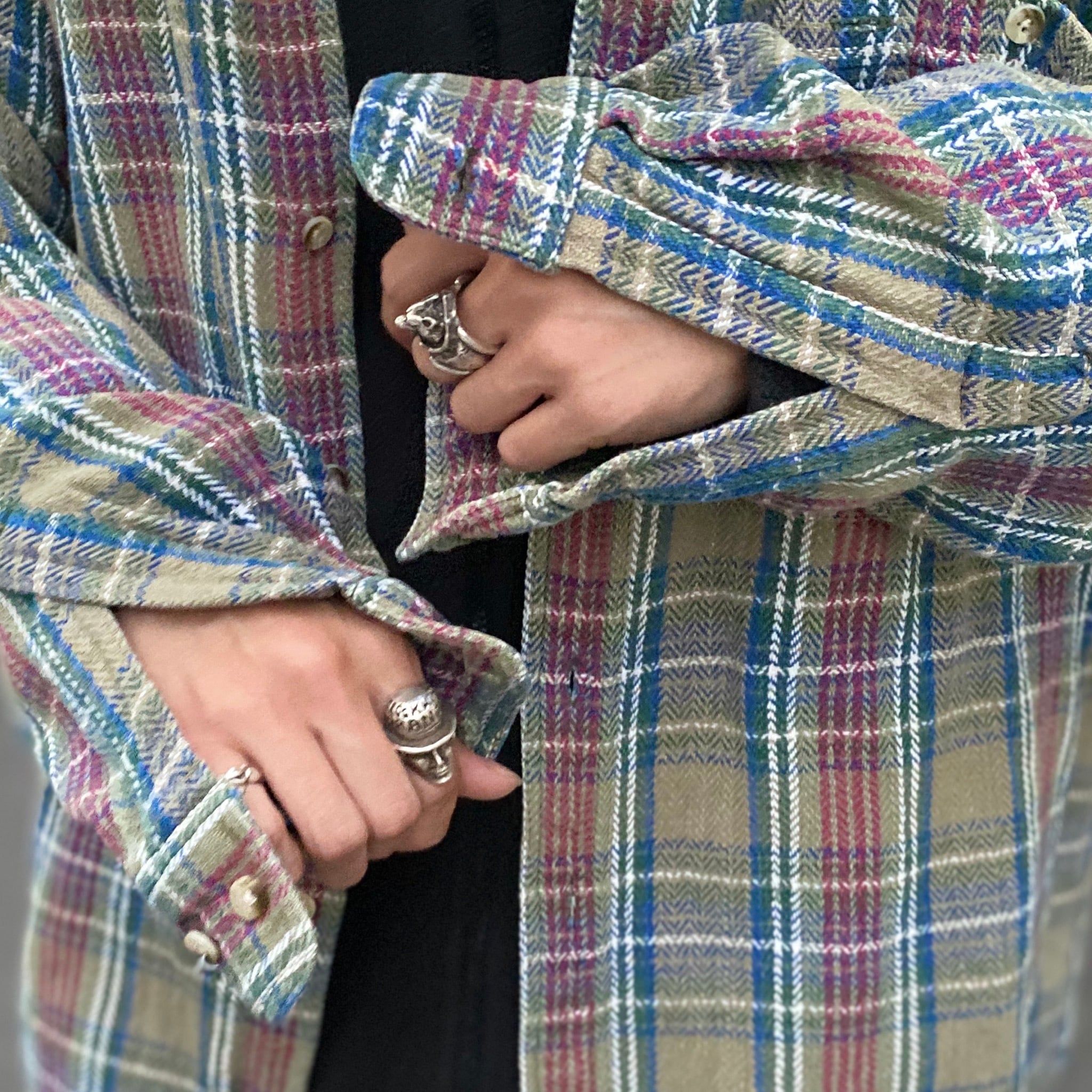 90s Timberland ティンバーランド ヘビーネルシャツ 長袖シャツ M 687f82e6ca679e80279bc3ab4ee8fb